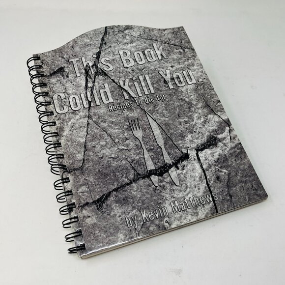 Signed 1st This Book Could Kill You Recipes to Die For Kevin Matthews Jim Shorts - Picture 1 of 10